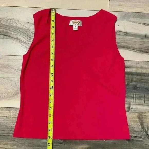Talbots Petites, tank size Small, pink - Picture 5 of 7